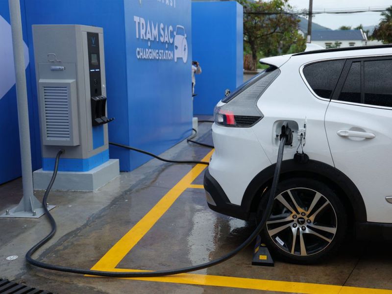 VinFast Electric Vehicle Charging Station Service